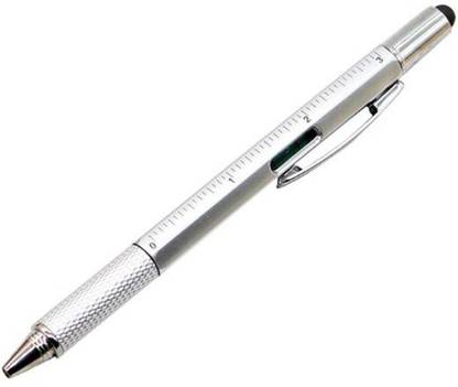 vakind 6 in 1 Multi-function Tool Screwdriver Ballpoint Pen Touch Screen Touch Capacitive Phone Handwriting Tool Pen Ball Pen