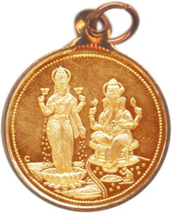 SUBHASHINI Laxmi Ganesh Copper Pendant