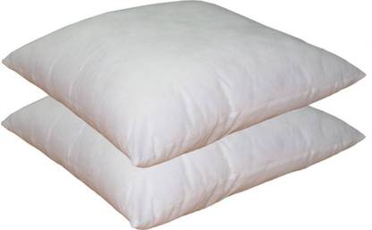 Shreejee Microfibre Solid Chair Cushion Pack of 2