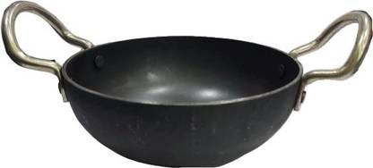 Kitchen Gallery Iron Kadai No. 3 Kadhai 22 cm diameter 0.4 L capacity