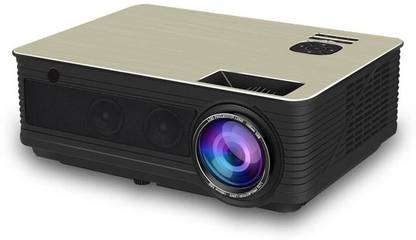 dkian M5 Android 6.0 5500 Lumens Android Projector with Wifi Bluetooth Ip Tv Gaming Projector (5500 lm) Portable Projector