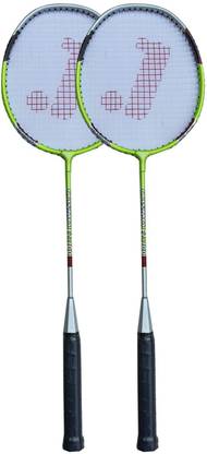 Jaspo Cosmo EZ 100 NANOTECH II Dual Green Strung Badminton Racquet