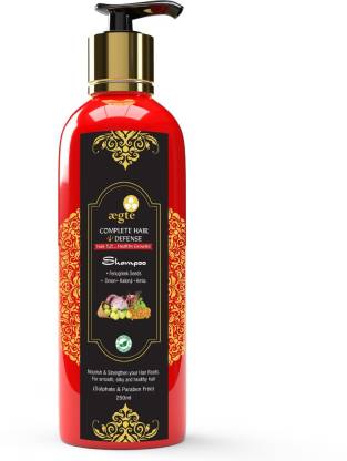 aegte Natural Hair Conditioning Shampoo Enriched with Red Onion, Fenugreek Seeds, Kalonji & Amla