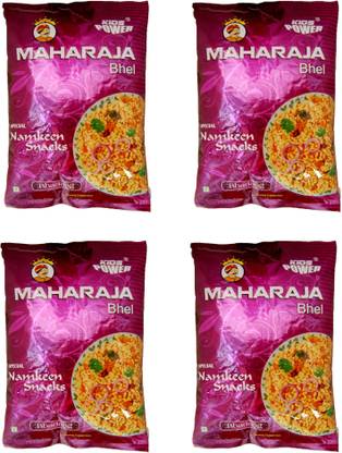 MAHARAJA Kolhapuri Garlic Bhadang 500 Gram x 4