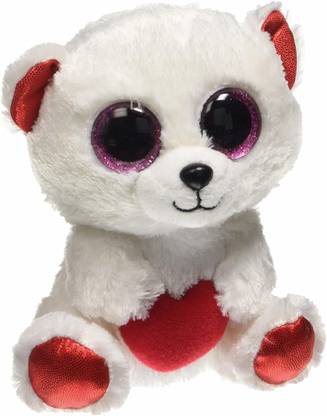 TY Beanie Boo Cuddly Bear The Polar Bear 6" [Cat_5825]  - 20 cm