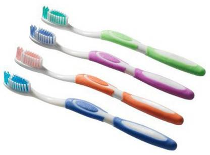 Plak Smacker E-Curve Individually Wrapped Toothbrush (Box Of 144 Toothbrushes) Soft Toothbrush