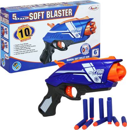 Annie 5 Dart Soft Blaster (Soft Bullet Gun) Guns & Darts