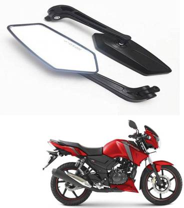 BRPEARl Manual Rear View Mirror For TVS Appache RTR 160