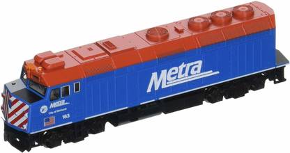 Kato USA Model Train Products Chicago Metra "City Of Elmhurst" N Scale Train