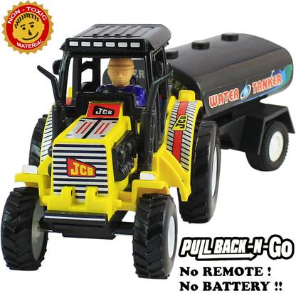 Shinsei Pull Back Water Tanker | No Battery No Remote | Miniature Scaled Models | Dinky Toy