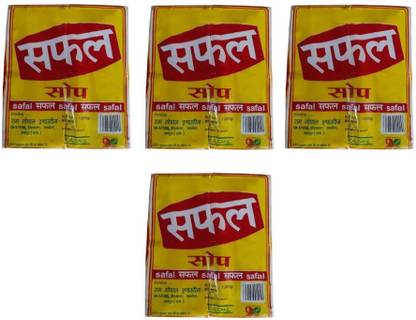 Safal Detergent Soap 1000g (Pack of 4) Detergent Bar