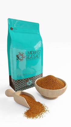 Midwest Sea Salt Company Dark Chocolate Mediterranean Sea Bath Salt Soak - 5lb (Bulk) - Fine Grain