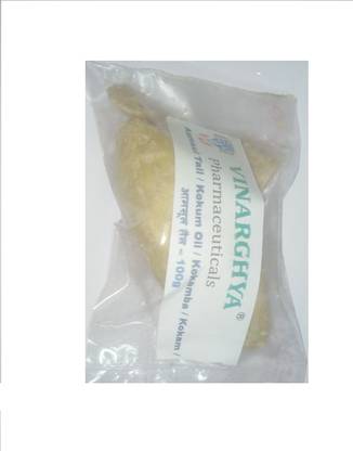 VINARGHYA Aamsul Tail / Kokum Butter Oil / Kokamba / Kokam / Murgal / Devana Huli /Tintali Regular Oval Crystal Stone