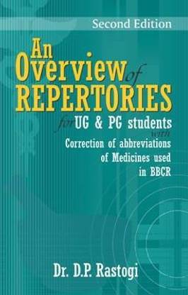 Overview of Repertories for UG & PG Students