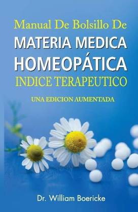Manual de Bolsillo de Materia Medica Homeopatica con Repertorio