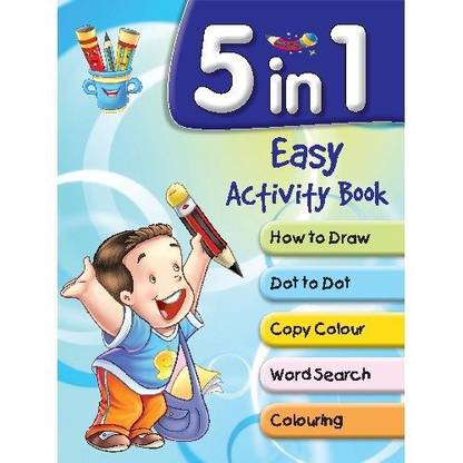 5 in 1 Easy Activity Book