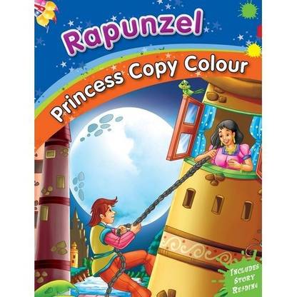 Rapunzel Colouring Book