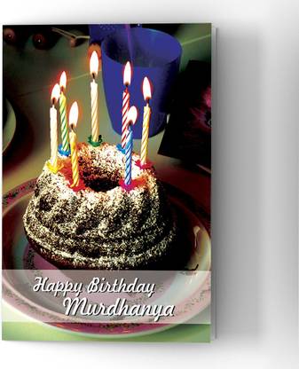 Abaronee Happy Birthday Murdhanya HDC001 Greeting Card