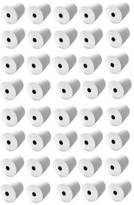 youtech Thermal Paper Biling Rolls (Pack of 40) Original Paper Product 70 Gsm paper roll Thermal Cash Register Paper