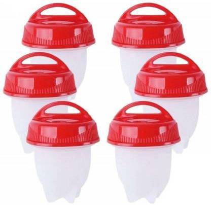 vyog Enterprise Silicone Egglettes Egg Cooker Hard Boiled Eggs Without The Shell for Egg Tools Pack of 6pcs Silicone Egglettes Egg Cooker Hard Boiled Eggs Without The Shell for Egg Tools Pack of 6pcs Egg Cooker