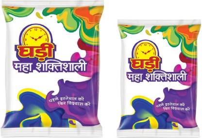 Ghadi Detergent Powder- 500 G (1 KG PACK OF 2) Detergent Powder