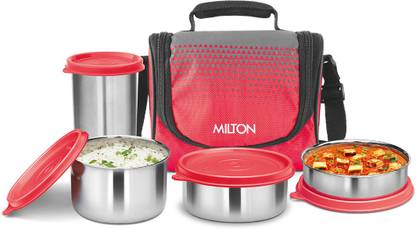 MILTON Tasty Lunch 3 Combo 4 Containers Lunch Box