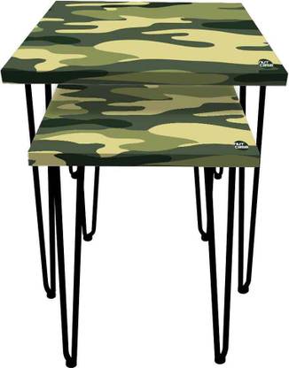 Nutcase Army Camo Metal Nesting Table