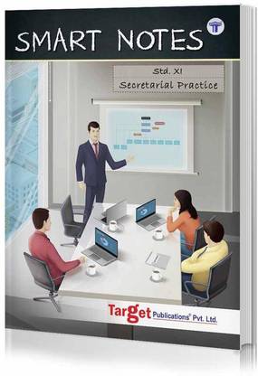 Std 11 Secretarial Practice Book | Smart Notes | Commerce | Maharashtra Board | Also Includes Smart Codes & Smart Recaps For Easy Learning & QR Codes For Reference Conten