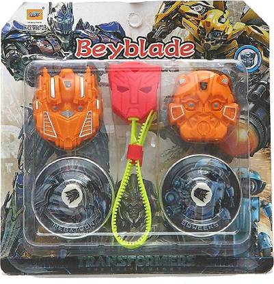 Buyab factory 2 Bey blade Fury Spinner Toy Fast & Spin for Kids (Multi Color)