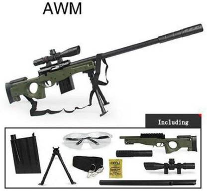 Toyazo Sniper Rifle AWM Gun 8Ã?Â? Distance Micro Guns & Darts