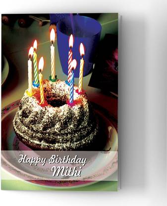 Abaronee Happy Birthday Mithi HDC001 Greeting Card