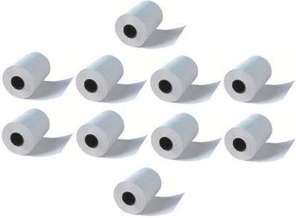 youtech 57mmX15Mtr (meter) Best Quality Thermal Paper Biling Rolls (Pack of 10) 70 Gsm Original Paper Product paper roll Thermal Cash Register Paper