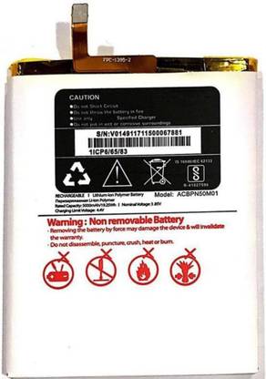 MM Elite Mobile Battery For  Micromax Canvas 2 Plus C2A+ (ACBPN50M01)