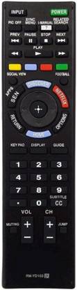 SONY Bravia Smart LED/LCD 100% Original Remote Controller with Netflix Key Compatible Sony Remote Controller