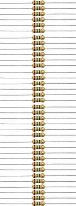 ELPH 100 pieces of 15 Ohms 1/4 Watts Carbon Film Resistors Fixed Resistor
