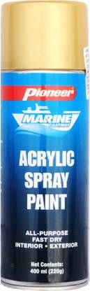 Pioneer Marine Coating Gold Spray Paint 400 ml