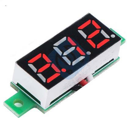 electrolight Red 0.28 inch DC 0-100V LED display Mini Digital Voltmeter Ampere Panel Voltage Meter volt Gauge Digital Voltage Tester