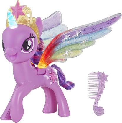 MY LITTLE PONY Rainbow Wings Twilight Sparkle -- Pony Figure With Lights And Moving Wings