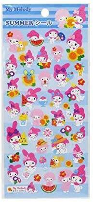 My Melody Sanrio Summer Design Stickers
