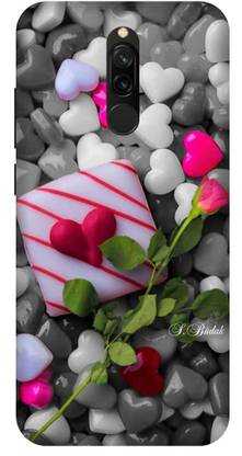 UMPRINT Back Cover for Redmi 8