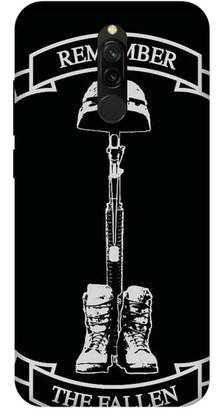 UMPRINT Back Cover for Redmi 8