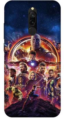 UMPRINT Back Cover for Redmi 8