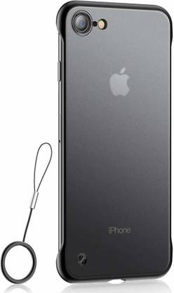 Avianna Back Cover for Apple iPhone 8 Ultra-Slim Transparent Frameless Cover with Free One Matel Ring