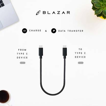Blazar USB Type C Cable 2 A 0.3 m C2C