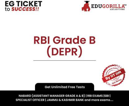 EduGorilla RBI Grade B (DEPR)