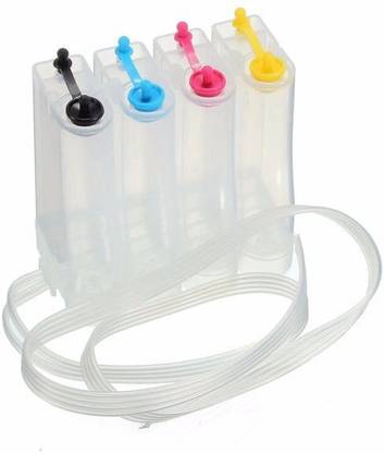 DOAMS REFILLABLE CARTRIDGE Black + Tri Color Combo Pack Ink Toner