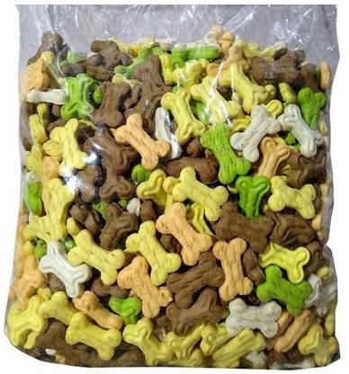 Kreak n Krips Flavor Freshly Baked Cookies for Puppies, 1 kg Chicken Dog Chew