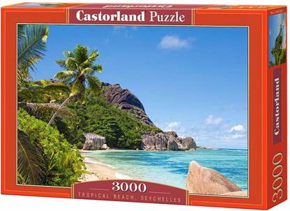 Castorland Tropical Beach, Seychelles Puzzle 