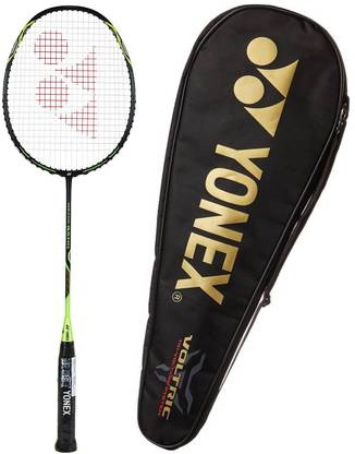 YONEX Voltric 0.5 DG (35 lbs Tension) Multicolor Strung Badminton Racquet
