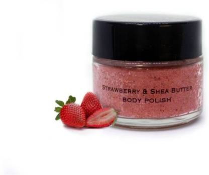 BLISCENT Strawberry & Shea Butter Body Polish Scrub
